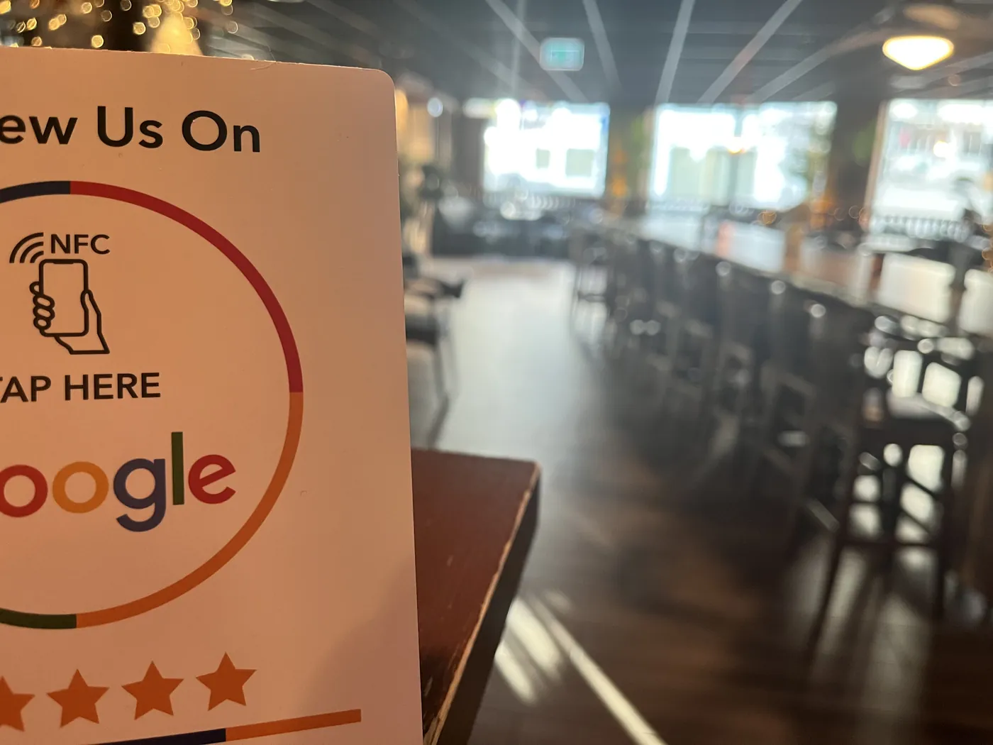 Søkeresultater i Google vist på en skjerm